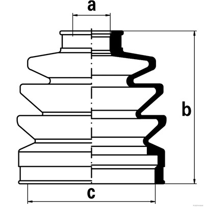 HERTH+BUSS JAKOPART J2863005 EAN: 4029416042363.