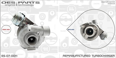 OES PARTS ES-07-0011 EAN: 5902276125966.