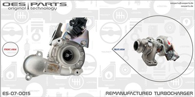 OES PARTS ES-07-0015 EAN: 5902276126000.