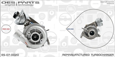 OES PARTS ES-07-0020 EAN: 5902276126055.