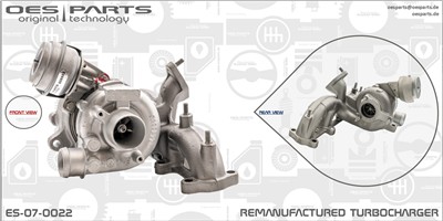 OES PARTS ES-07-0022 EAN: 5902276126079.