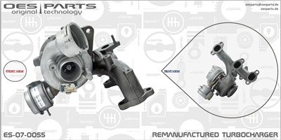 OES PARTS ES-07-0055 EAN: 5902276126406.