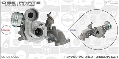 OES PARTS ES-07-0058 EAN: 5902276126437.