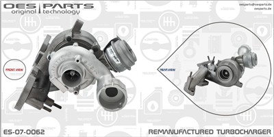 OES PARTS ES-07-0062 EAN: 5902276126475.