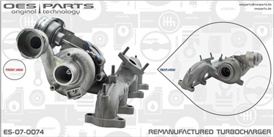 OES PARTS ES-07-0074 EAN: 5902276126598.