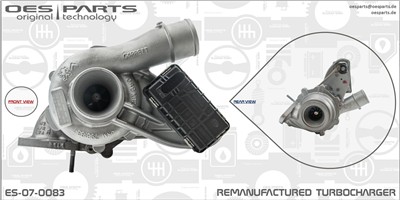 OES PARTS ES-07-0083 EAN: 5902276126680.