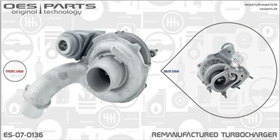OES PARTS ES-07-0136 EAN: 5902276127212.