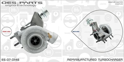 OES PARTS ES-07-0148 EAN: 5902276127335.