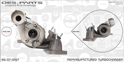OES PARTS ES-07-0157 EAN: 5902276127427.