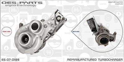 OES PARTS ES-07-0189 EAN: 5902276127748.