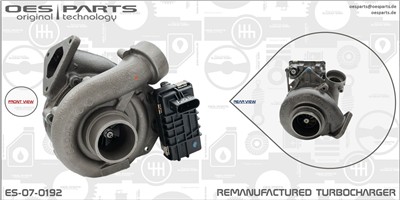 OES PARTS ES-07-0192 EAN: 5902276127779.