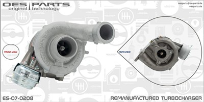 OES PARTS ES-07-0208 EAN: 5902276127939.