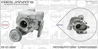 OES PARTS ES-07-0245 EAN: 5902276128301.