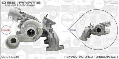 OES PARTS ES-07-0249 EAN: 5902276128349.