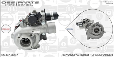 OES PARTS ES-07-0257 EAN: 5902276128424.