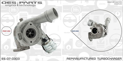 OES PARTS ES-07-0303 EAN: 5902276128882.