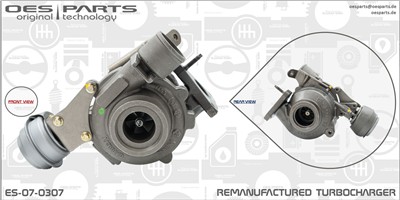 OES PARTS ES-07-0307 EAN: 5902276128929.