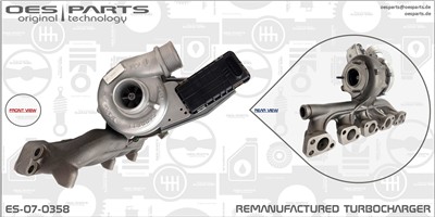 OES PARTS ES-07-0358 EAN: 5902276129438.