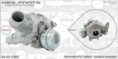 OES PARTS ES-07-0360 EAN: 5902276129452.