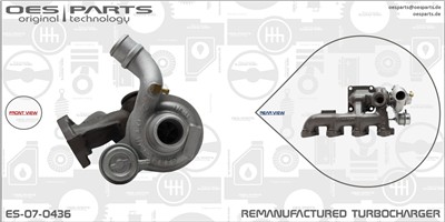 OES PARTS ES-07-0436 EAN: 5902276130229.