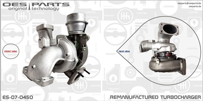 OES PARTS ES-07-0450 EAN: 5902276130366.