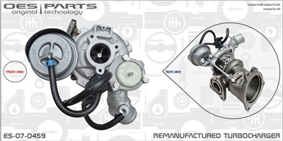 OES PARTS ES-07-0459 EAN: 5902276130458.