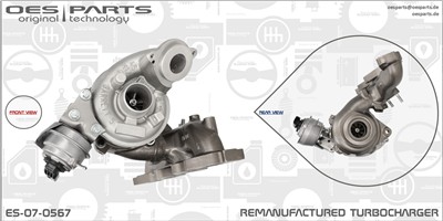 OES PARTS ES-07-0567 EAN: 5902276135972.