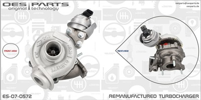 OES PARTS ES-07-0572 EAN: 5902276136023.