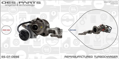 OES PARTS ES-07-0598 EAN: 5902276136283.