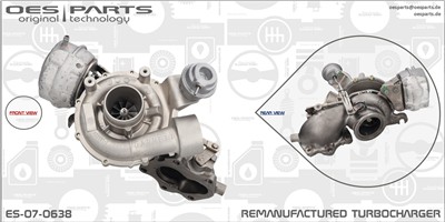 OES PARTS ES-07-0638 EAN: 5902276145773.
