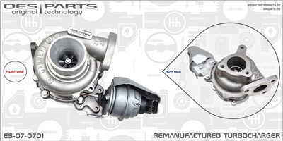 OES PARTS ES-07-0701 EAN: 5902276146404.