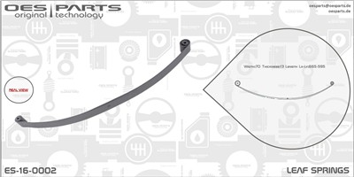 OES PARTS ES-16-0002 EAN: 5902276133145.
