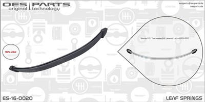 OES PARTS ES-16-0020 EAN: 5902276133329.