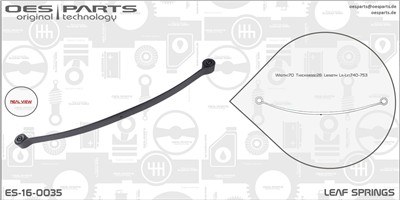 OES PARTS ES-16-0035 EAN: 5902276133473.