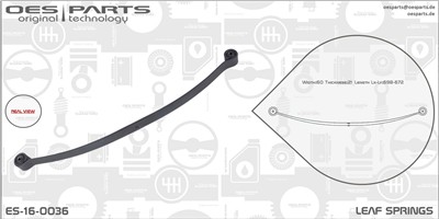 OES PARTS ES-16-0036 EAN: 5902276133480.