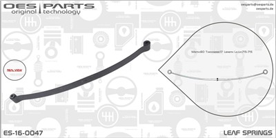 OES PARTS ES-16-0047 EAN: 5902276133596.