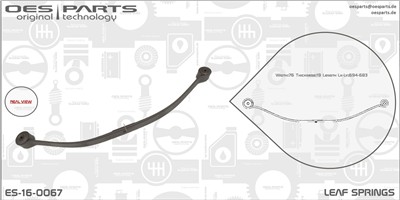 OES PARTS ES-16-0067 EAN: 5902276138317.