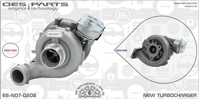 OES PARTS ES-N07-0208 EAN: 5902276134616.