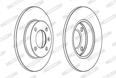 FERODO DDF042C Číslo výrobce: DDF042C. EAN: 4044197559428.