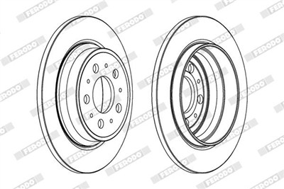 FERODO DDF1079C Číslo výrobce: DDF1079C. EAN: 4044197559688.
