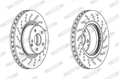 FERODO DDF1120C-1 Číslo výrobce: DDF1120. EAN: 4044197972203.
