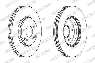 FERODO DDF1136C Číslo výrobce: DDF1136C. EAN: 4044197559800.