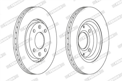 FERODO DDF1140C Číslo výrobce: DDF1140C. EAN: 4044197559817.