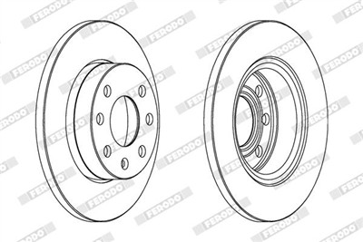 FERODO DDF116C Číslo výrobce: DDF116C. EAN: 4044197559879.