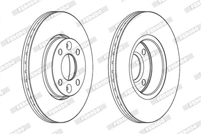 FERODO DDF1201 Číslo výrobce: DDF1201. EAN: 5016687312898.