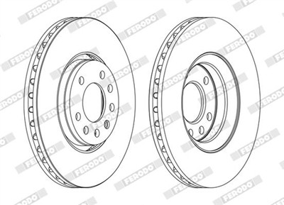 FERODO DDF1215C Číslo výrobce: DDF1215C. EAN: 4044197986866.