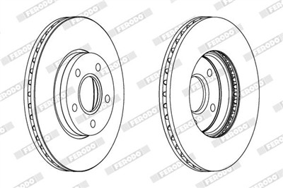 FERODO DDF1222C Číslo výrobce: DDF1222C. EAN: 4044197560004.