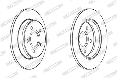 FERODO DDF1226C Číslo výrobce: DDF1226C. EAN: 4044197560042.