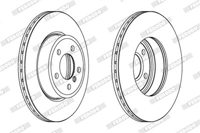 FERODO DDF1271C Číslo výrobce: DDF1271. EAN: 4044197845866.