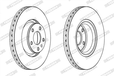 FERODO DDF1277C-1 Číslo výrobce: DDF1277. EAN: 4044197585618.